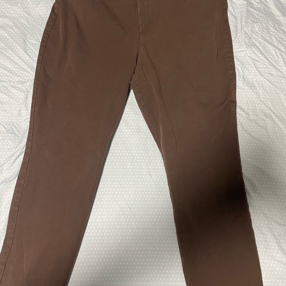 Old Navy Women's Brown Straight Leg Pants